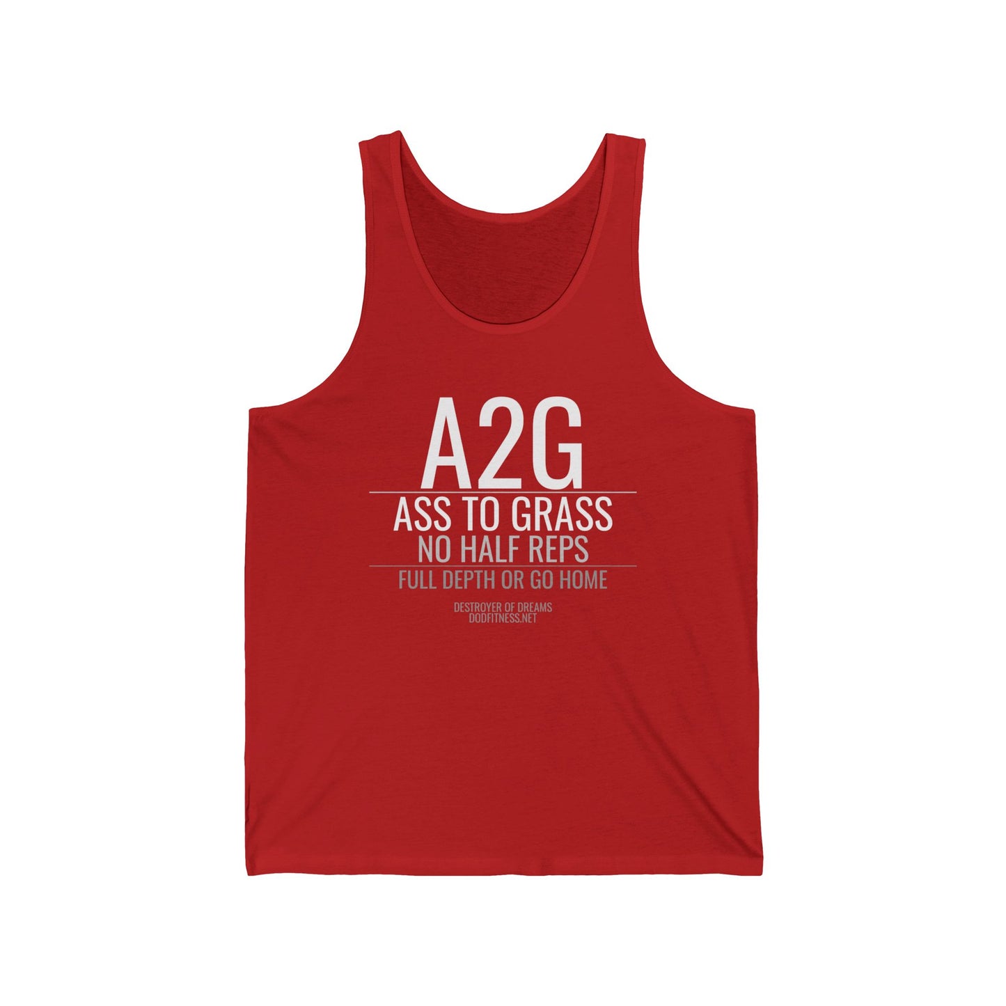 DoD Fitness - A2G - No Half Reps Men's Tank