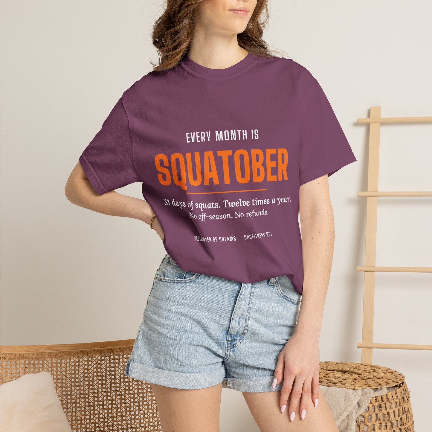DoD Fitness - Squatober Men's Tee