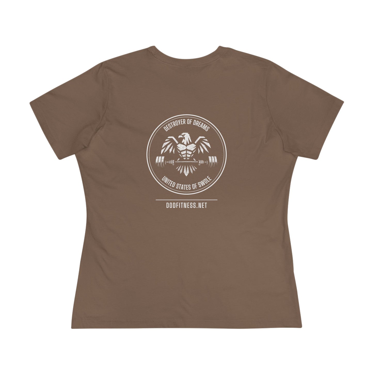 DoD Fitness - No Squatting Texting Rack Women's Tee