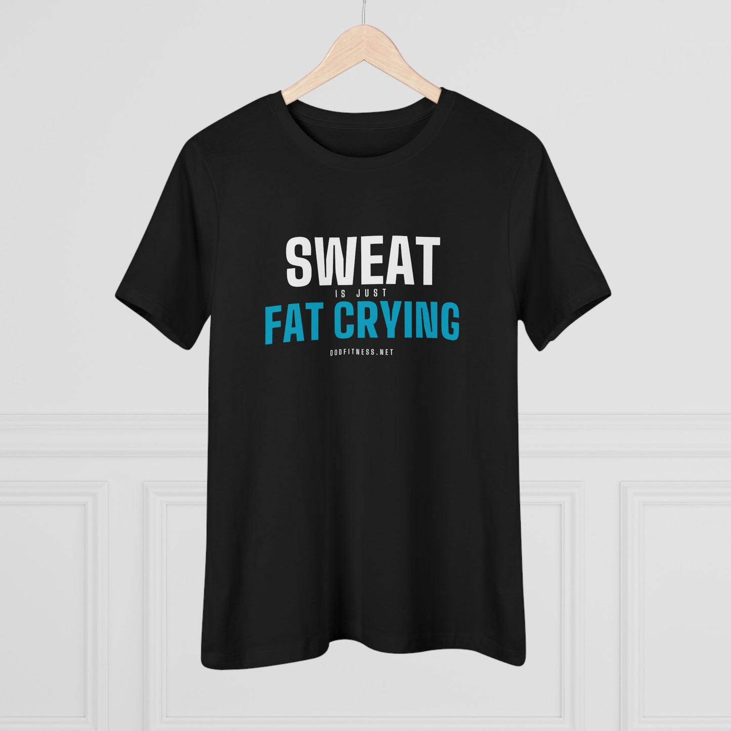 DoD Fitness - Fat Crying Frown Women's Tee