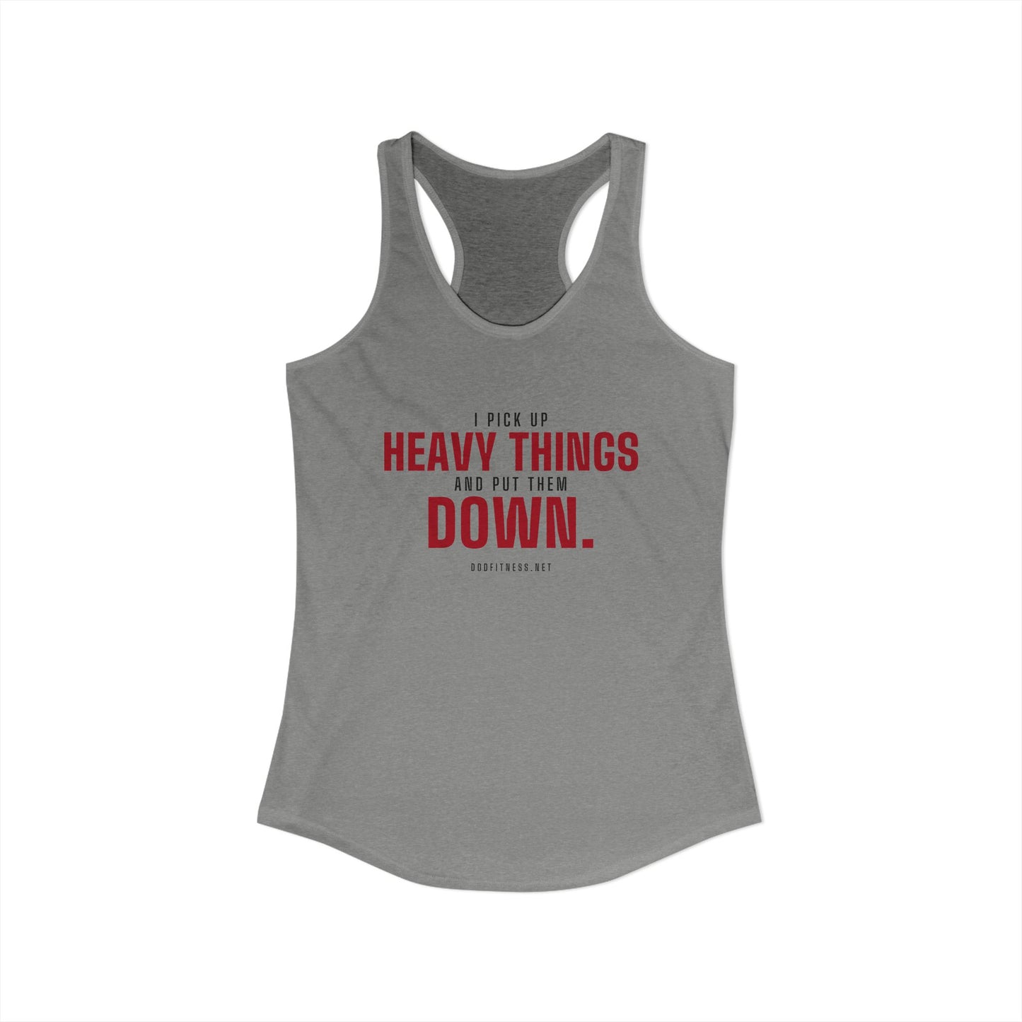DoD Fitness - Heavy Things Women's Tank