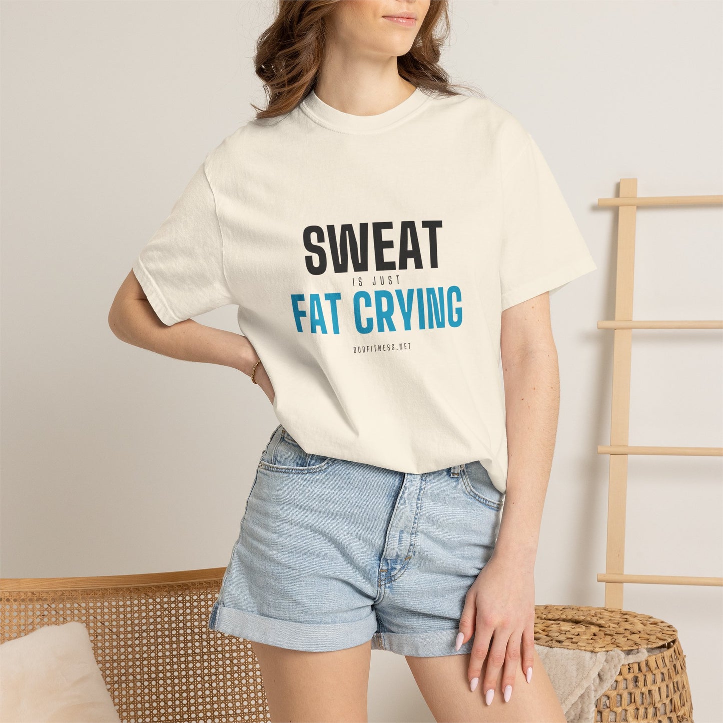 DoD Fitness - Fat Crying Frown Men's Tee