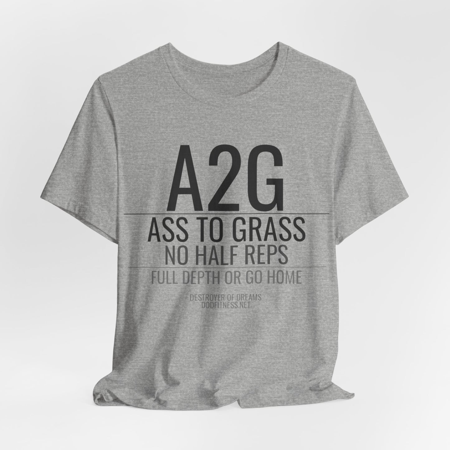 DoD Fitness - A2G - No Half Reps Men's Tee