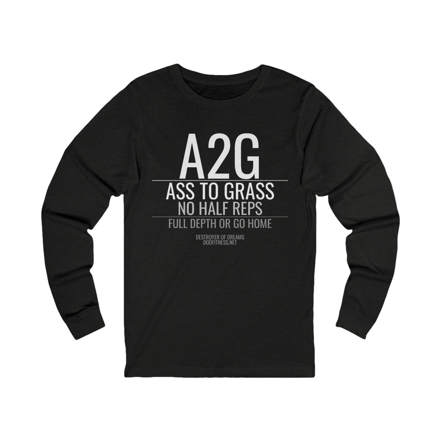DoD Fitness - A2G - No Half Reps LS