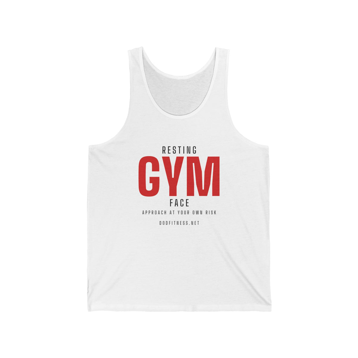 DoD Fitness - Resting Gym Face Men's Tank