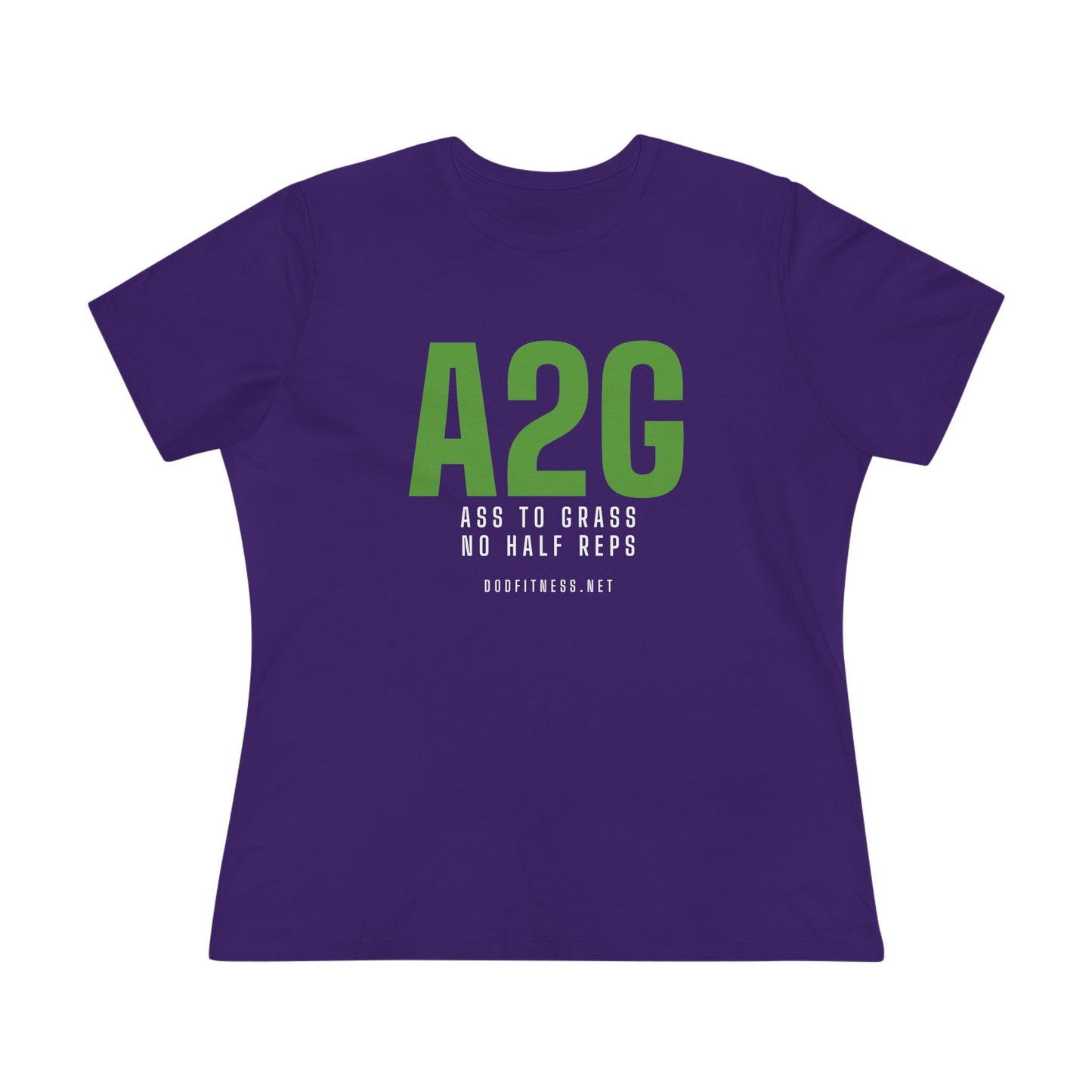 DoD Fitness - A2G - No Half Reps Women's Tee