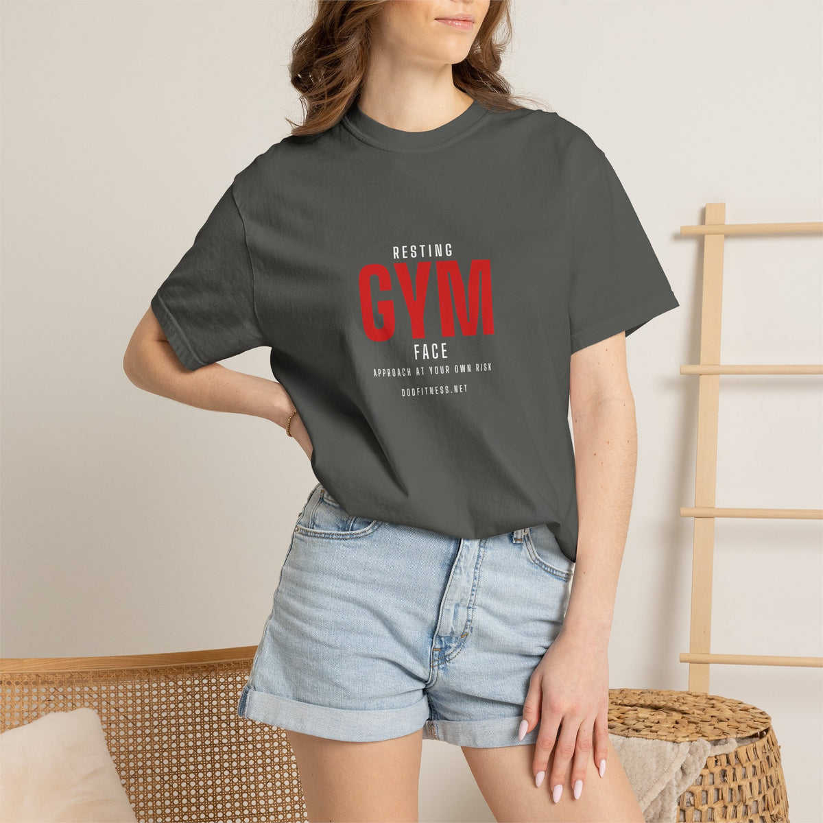 DoD Fitness - Resting Gym Face Men's Tee