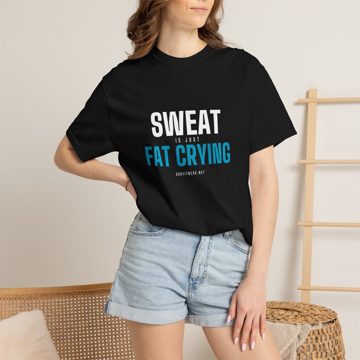 DoD Fitness - Fat Crying Frown Men's Tee