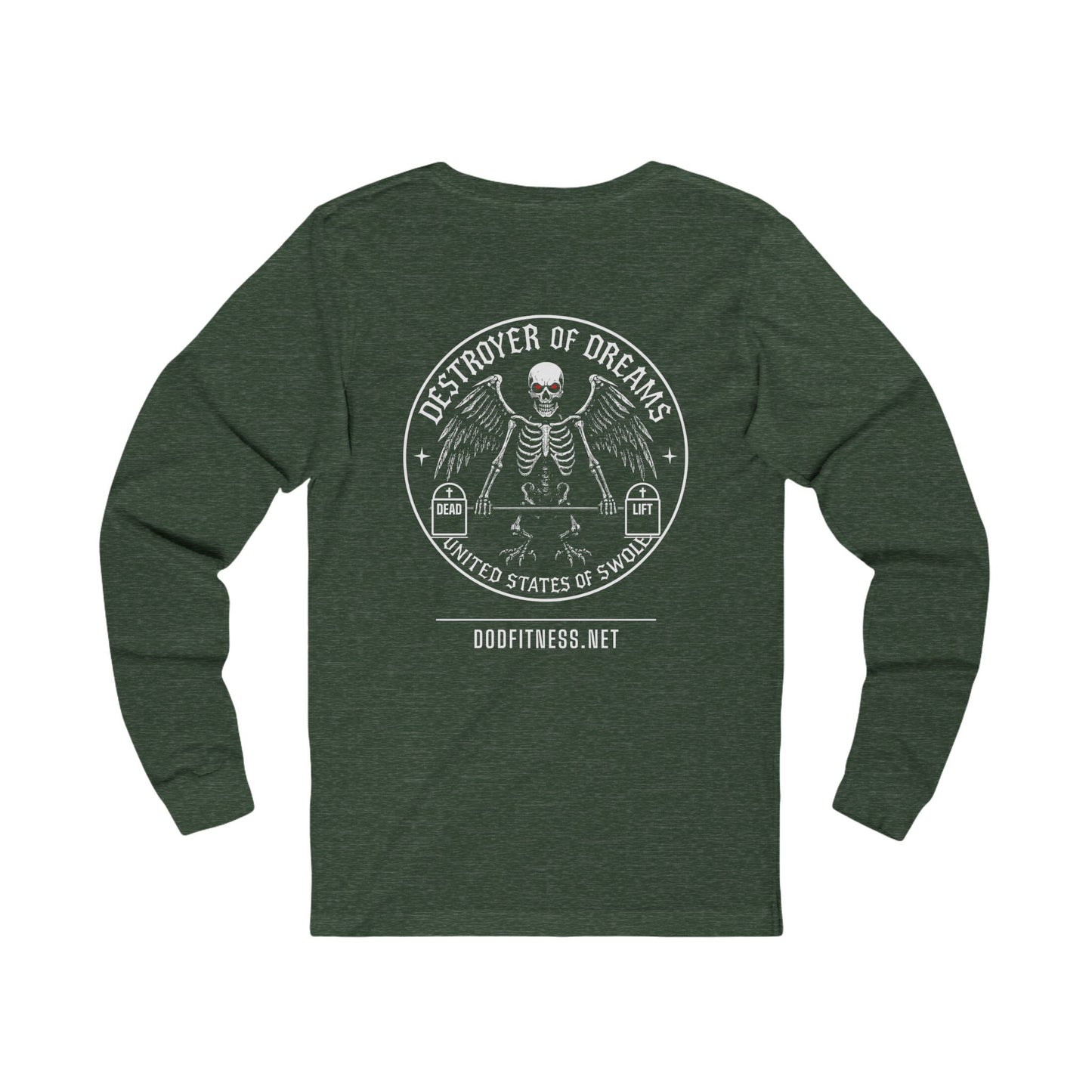 DoD Fitness - Fat Crying Frown Long Sleeve