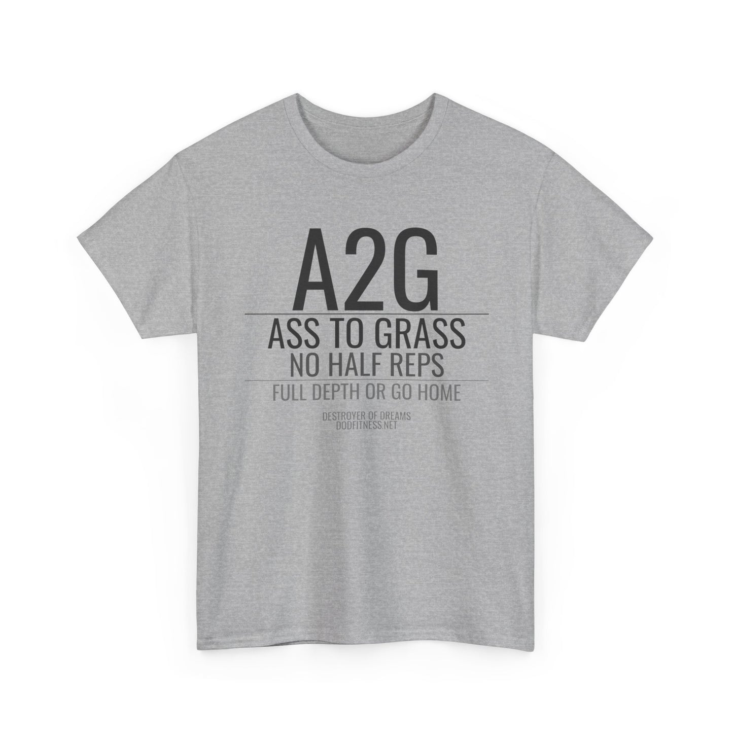 DoD Fitness - A2G - No Half Reps Women's Tee