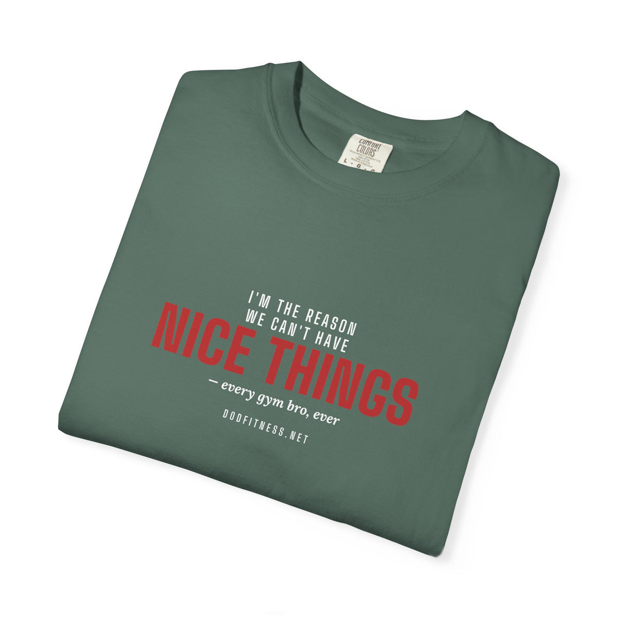 DoD Fitness - Nice Things Men's Tee