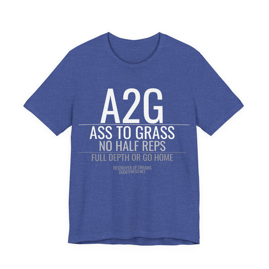 DoD Fitness - A2G - No Half Reps Men's Tee