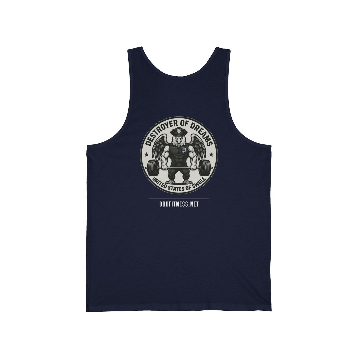 DoD Fitness - Run For A Living Men's Tank