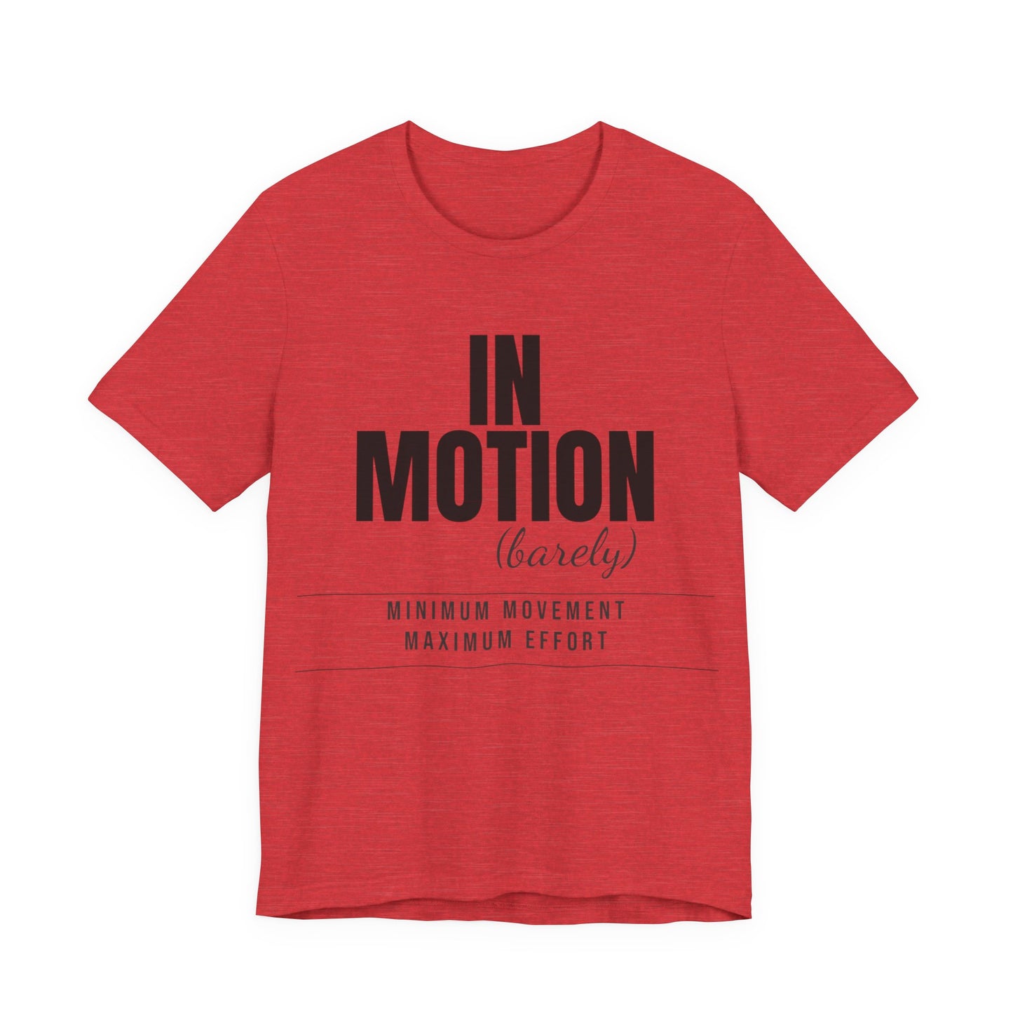 DoD Fitness - In Motion - Barely Moving Men's Tee