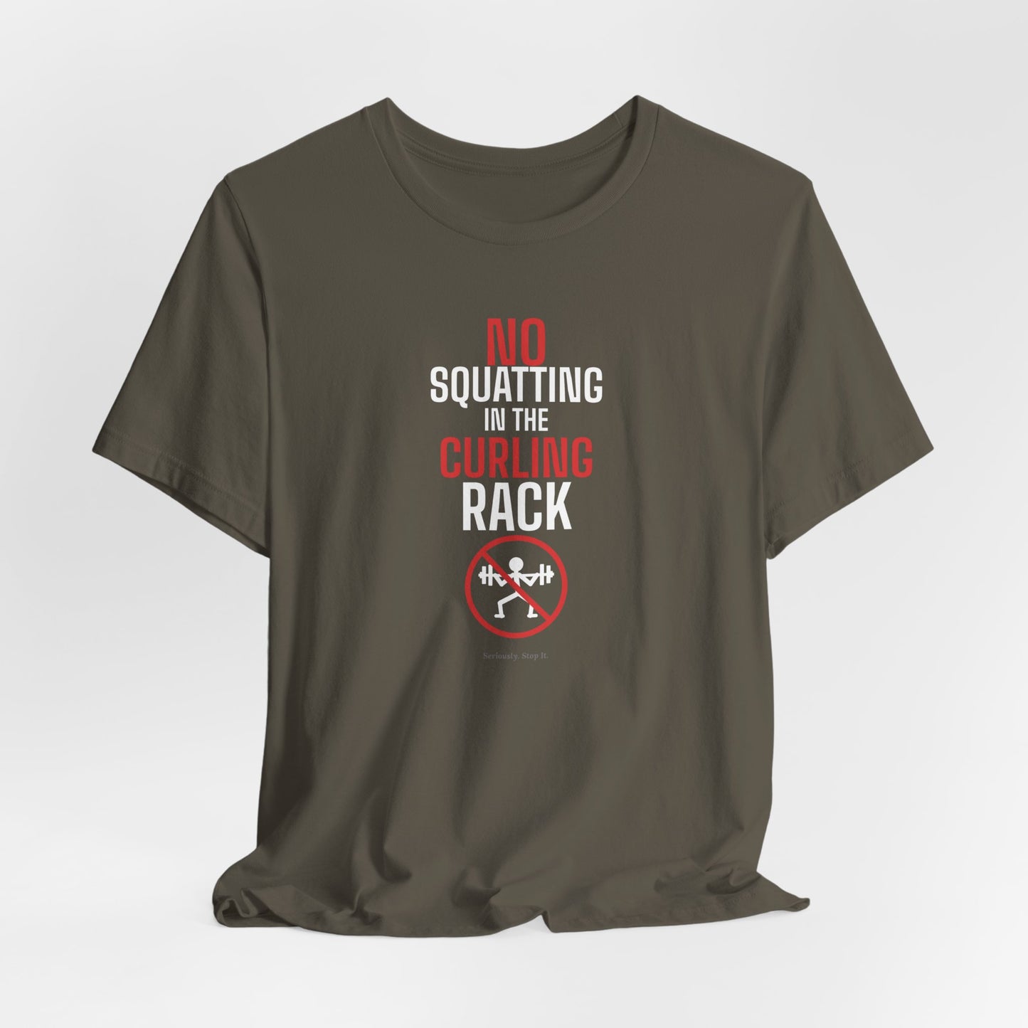 DoD Fitness - Curling Rack Tee
