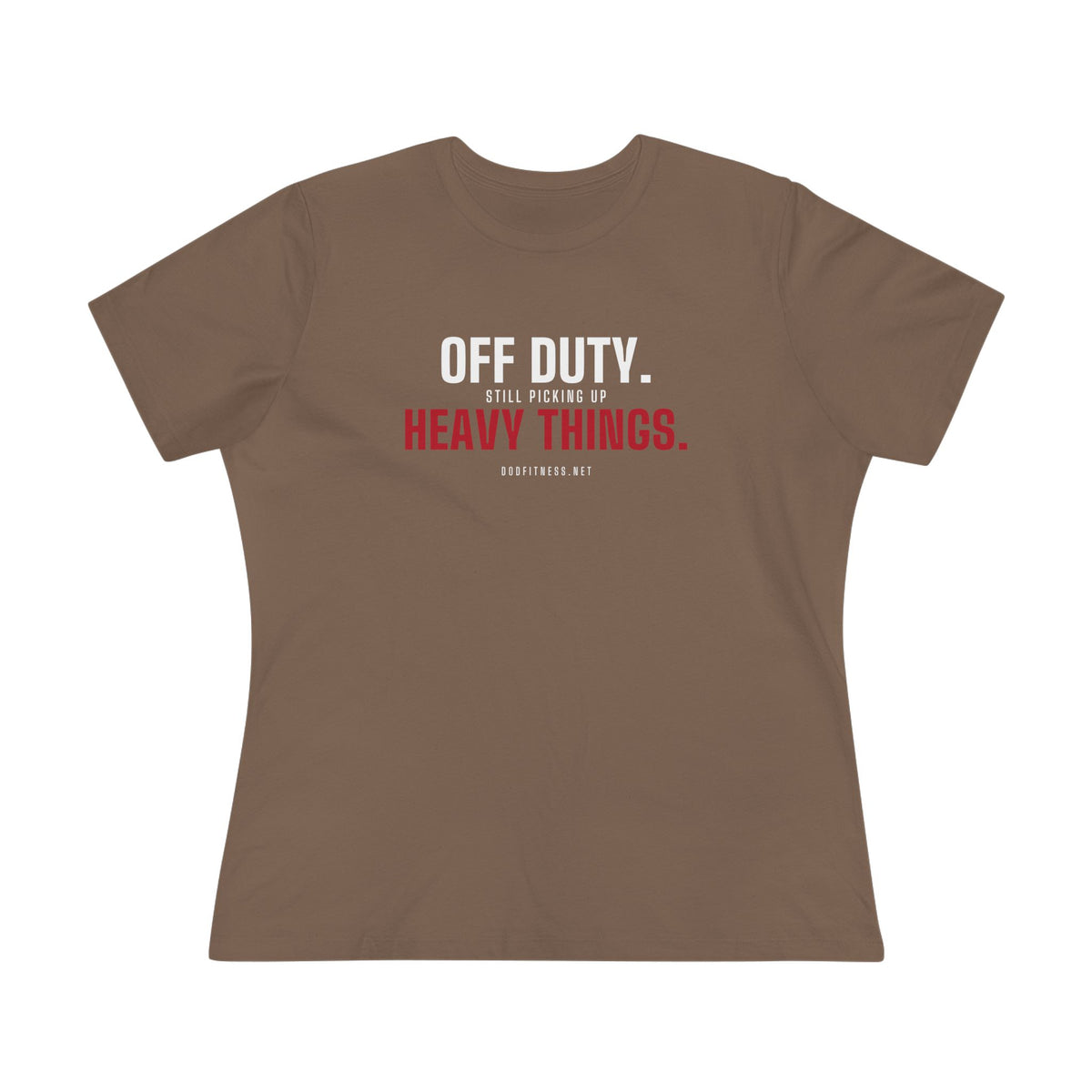 DoD Fitness - Off Duty Women's Tee