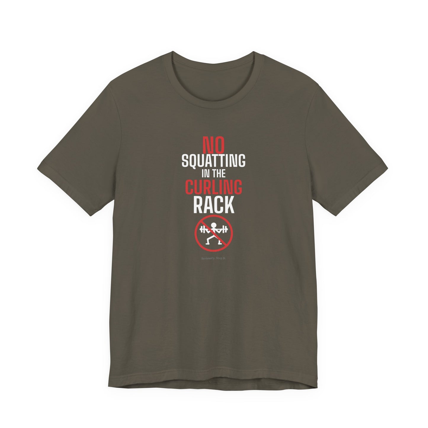 DoD Fitness - Curling Rack Tee