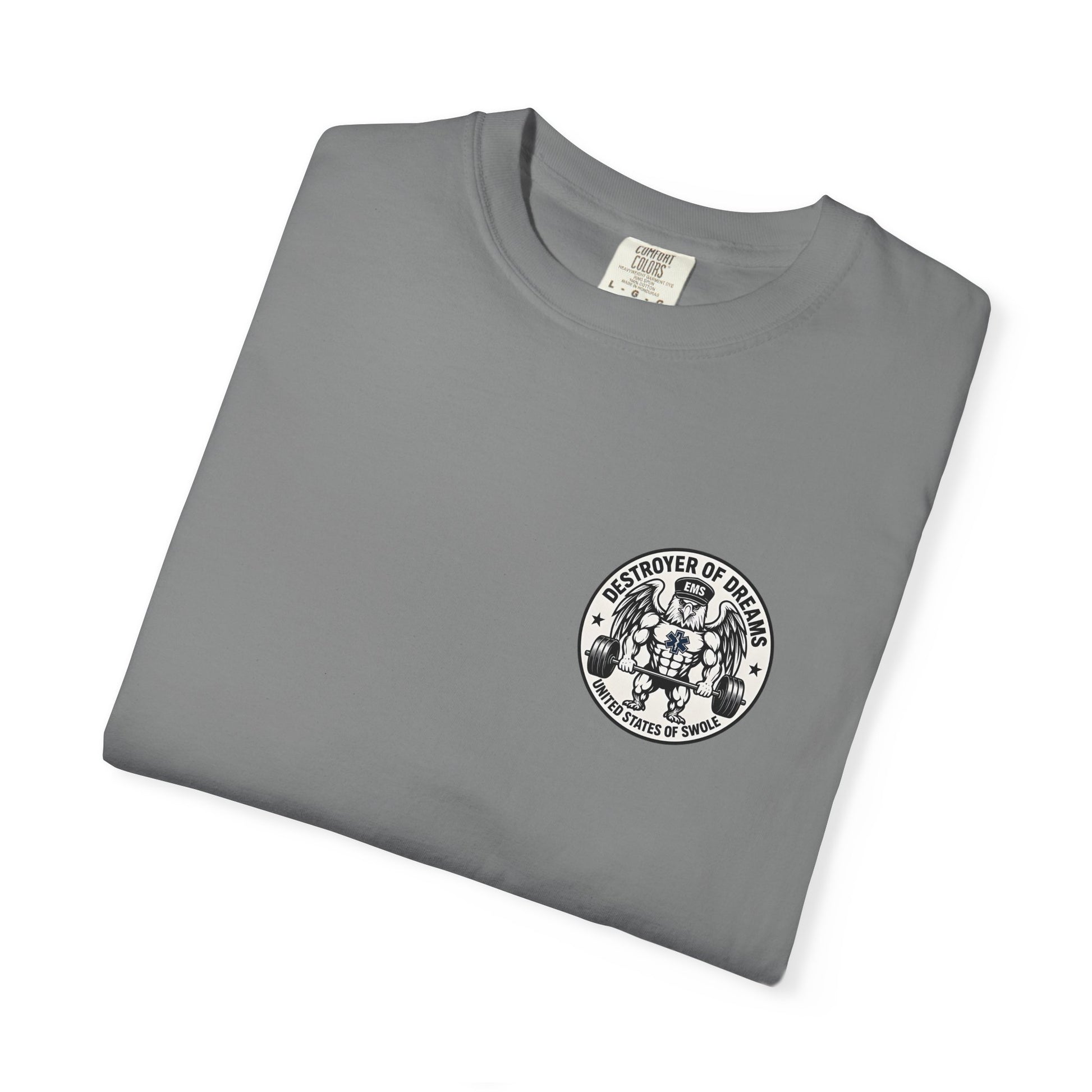 Thin Green Line men's tee - funny gym shirt by DoD Fitness