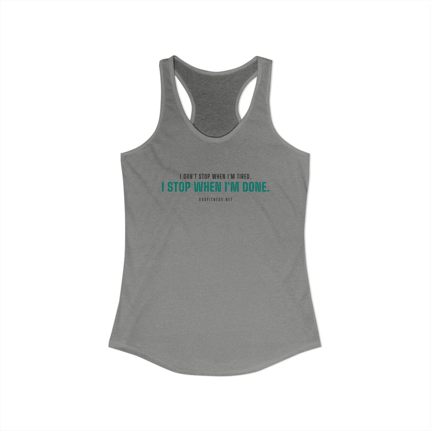 DoD Fitness - Tired Women's Tank
