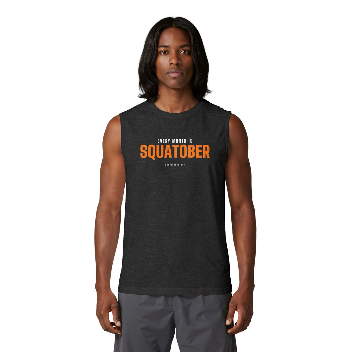 Squatober stringer tank - funny gym tank by DoD Fitness