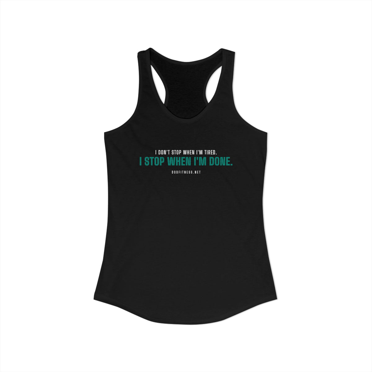 DoD Fitness - Tired Women's Tank