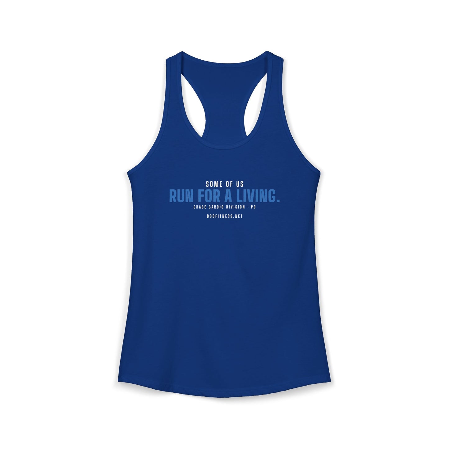 DoD Fitness - Run For A Living Women's Tank
