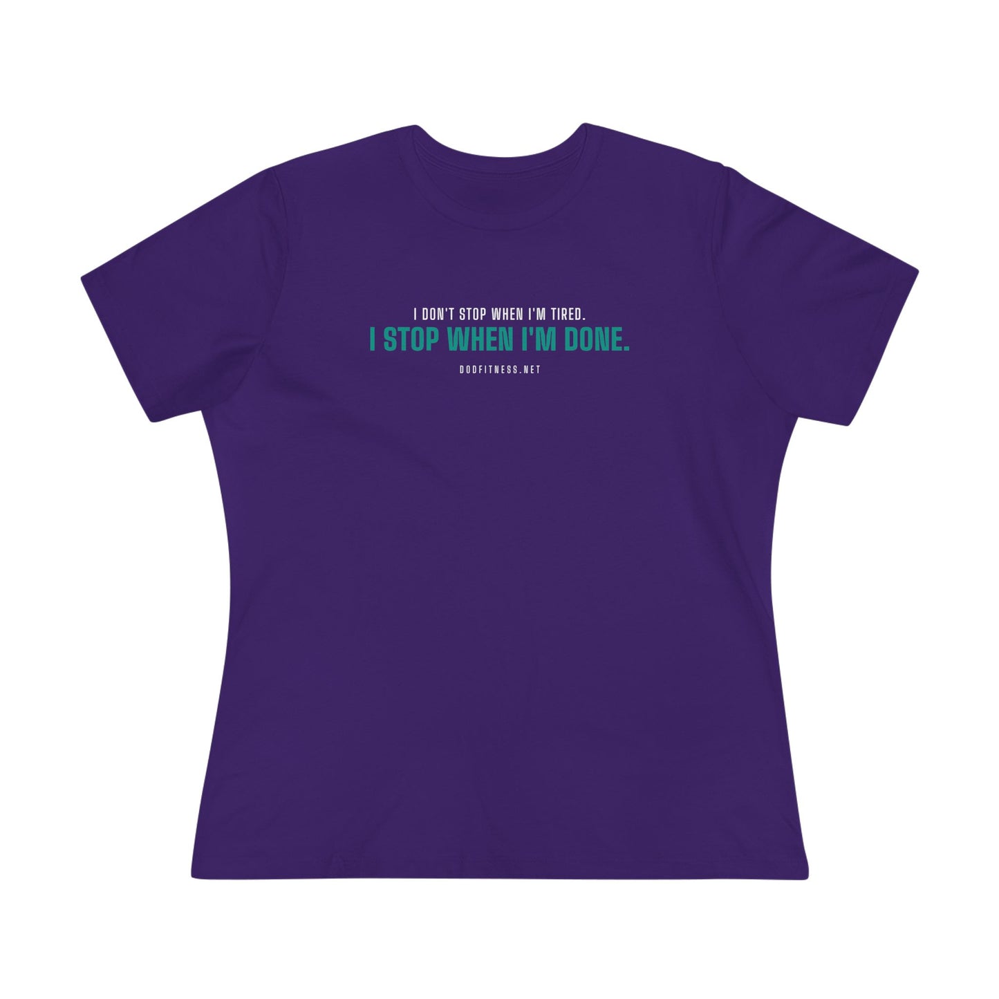 DoD Fitness - Tired Women's Tee