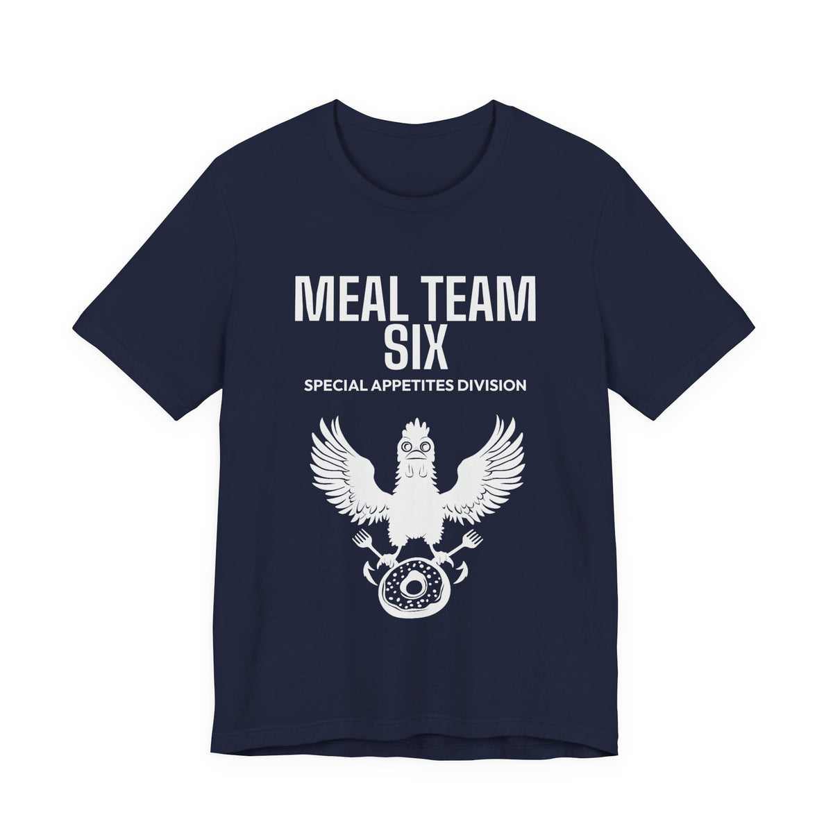 Meal Team Six tee in Navy - funny gym shirt by DoD Fitness