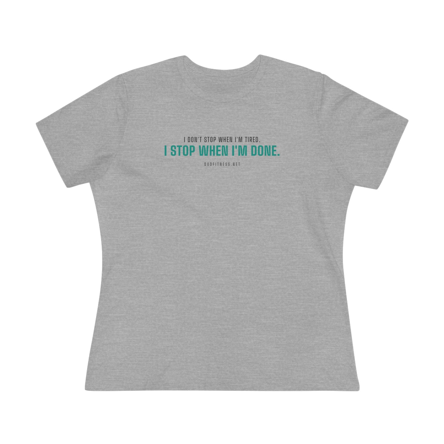 DoD Fitness - Tired Women's Tee