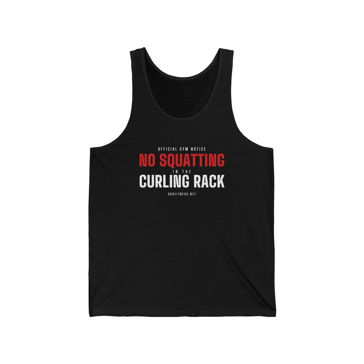 DoD Fitness - Curling Rack Men's Tank