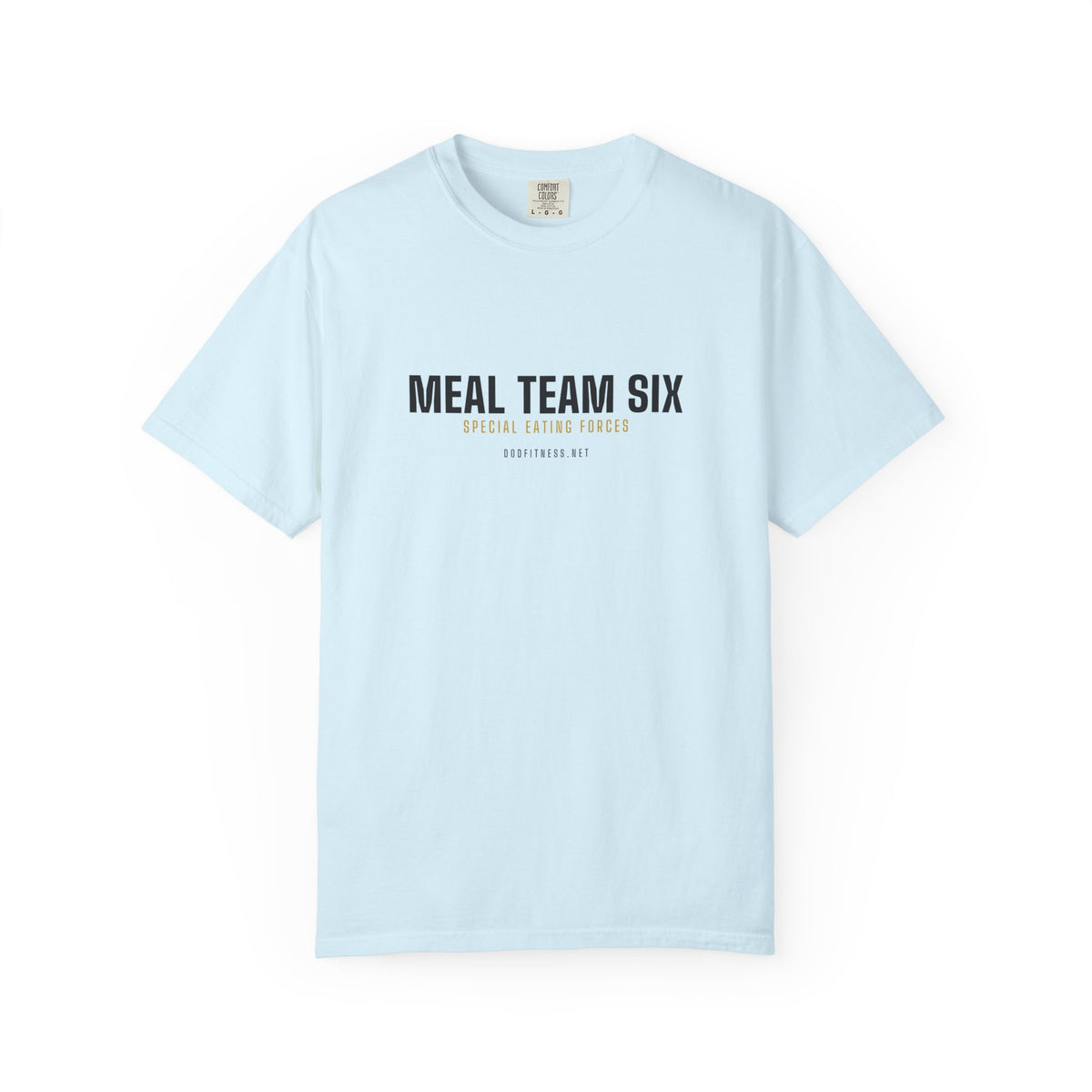 MEAL Team 6 - Special Eating Forces men's tee in Chambray - funny gym shirt by DoD Fitness