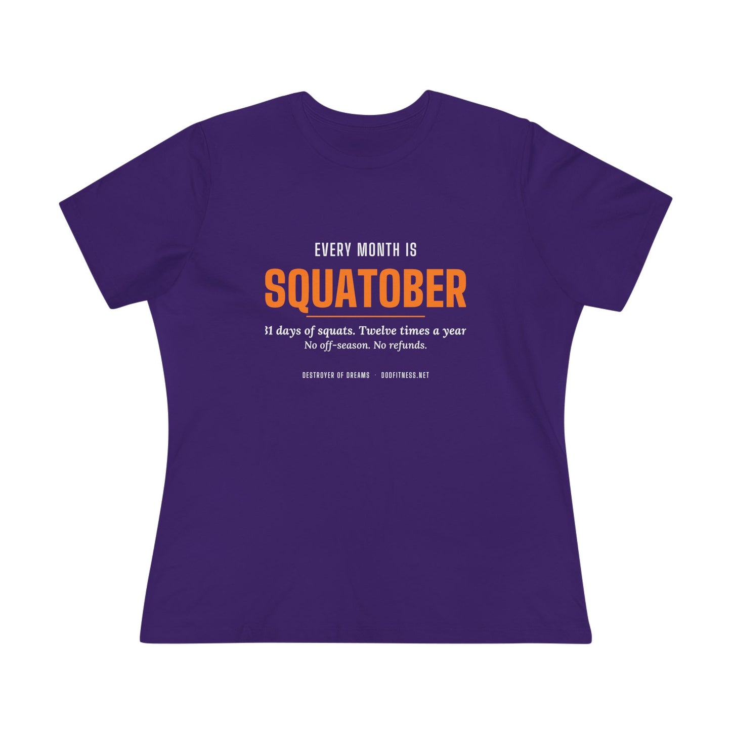 DoD Fitness - Squatober Women's Tee