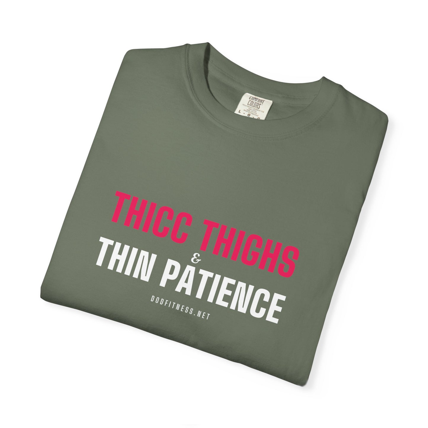DoD Fitness - Thicc Thighs Men's Tee