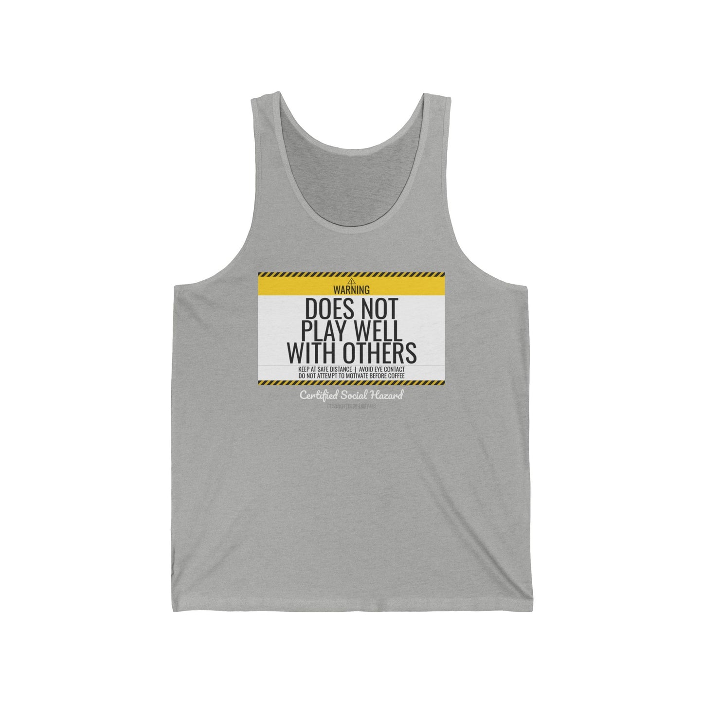 DoD Fitness - Warning Label Men's Tank