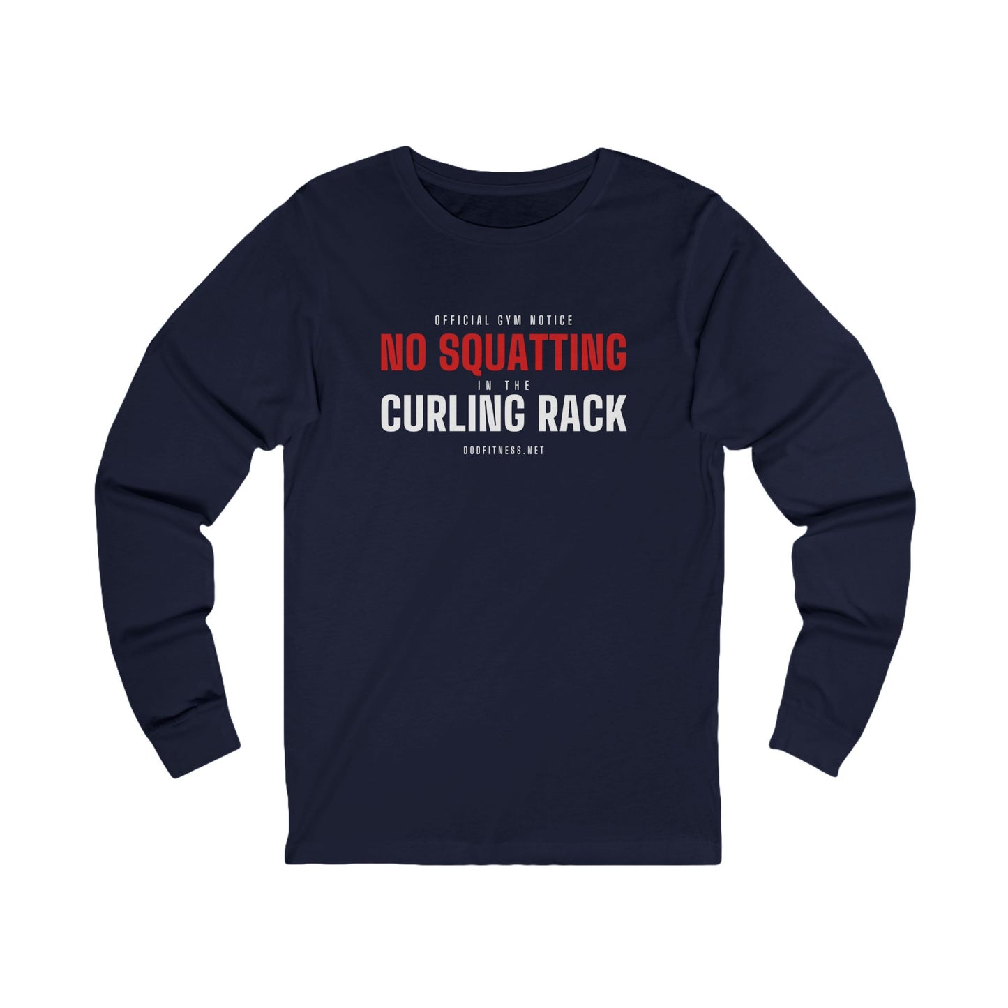DoD Fitness - Curling Rack Long Sleeve