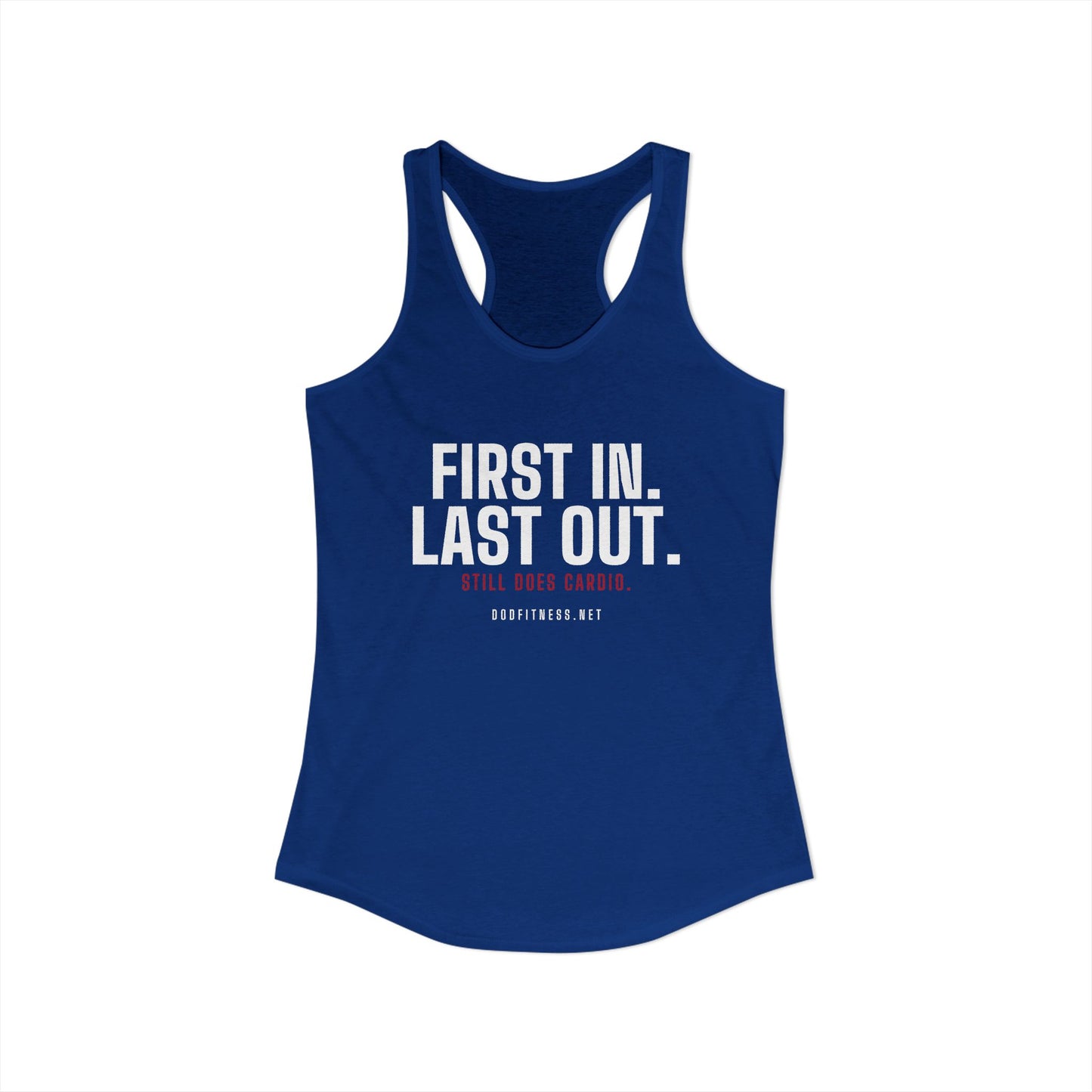 DoD Fitness - First In Last Out Women's Tank