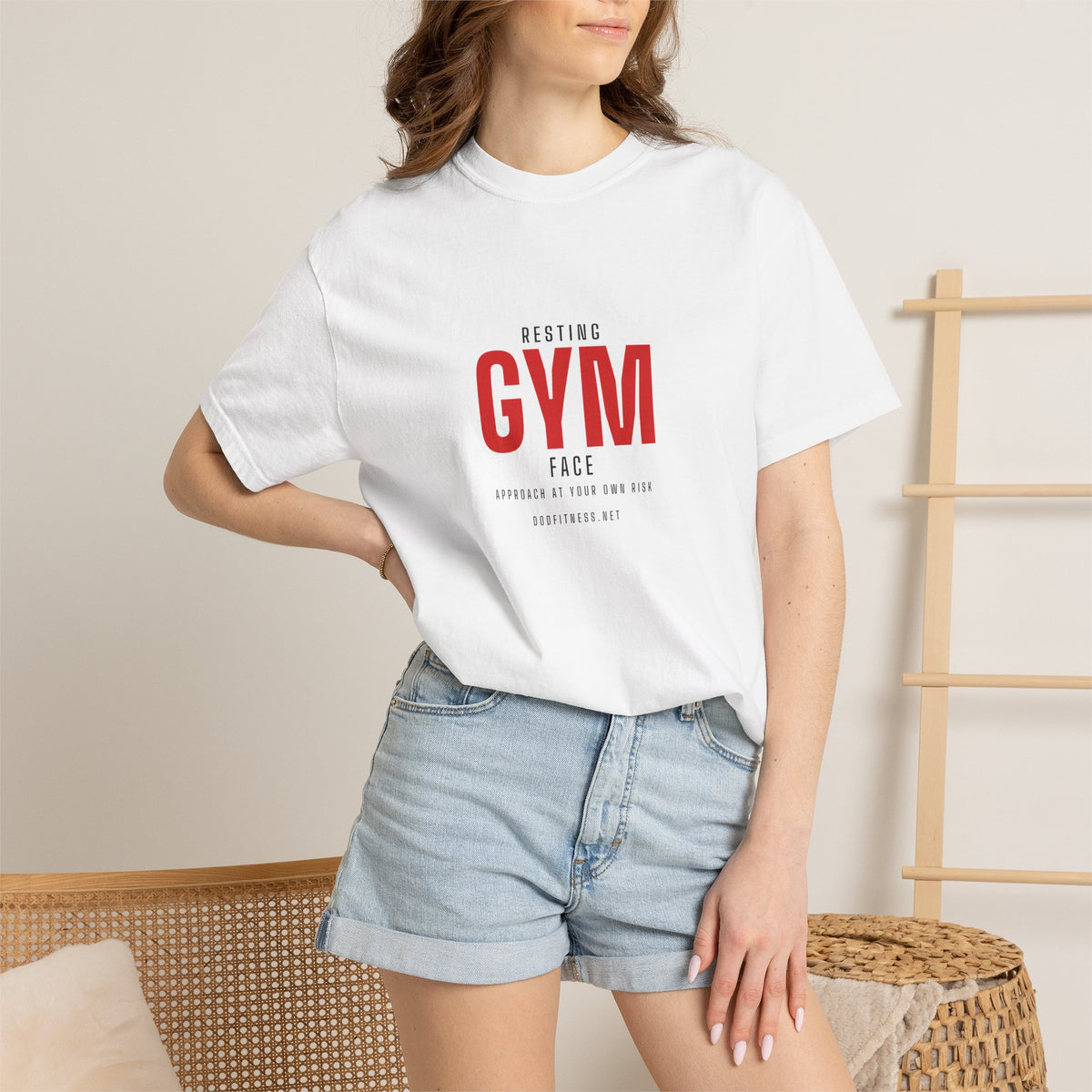 DoD Fitness - Resting Gym Face Men's Tee