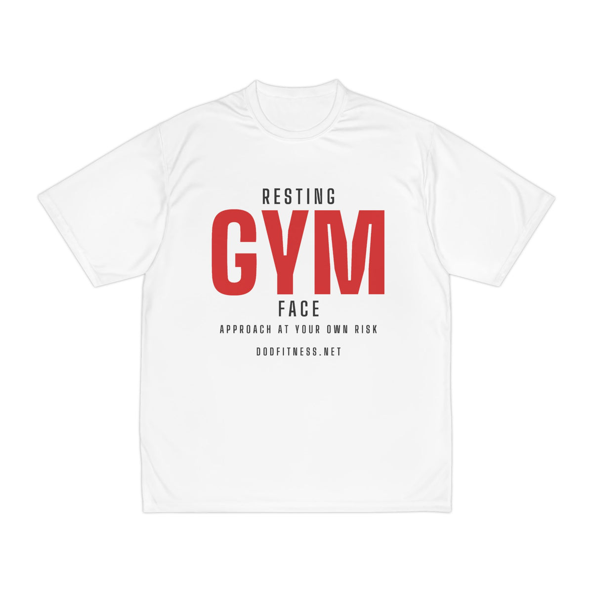 DoD Fitness - Resting Gym Face Moisture Wicking