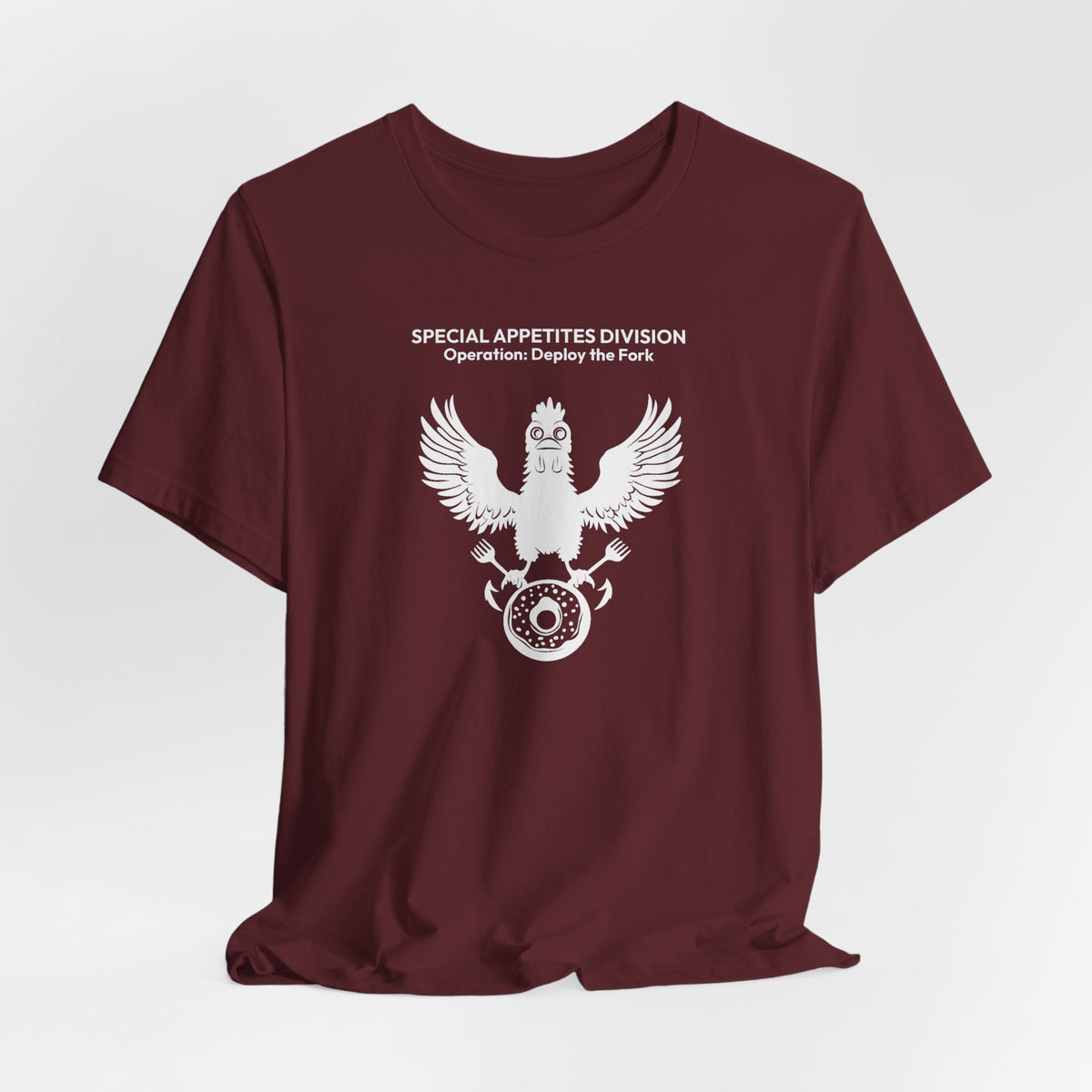 MEAL Team 6 - Deploy the Fork men's tee - funny gym shirt by DoD Fitness