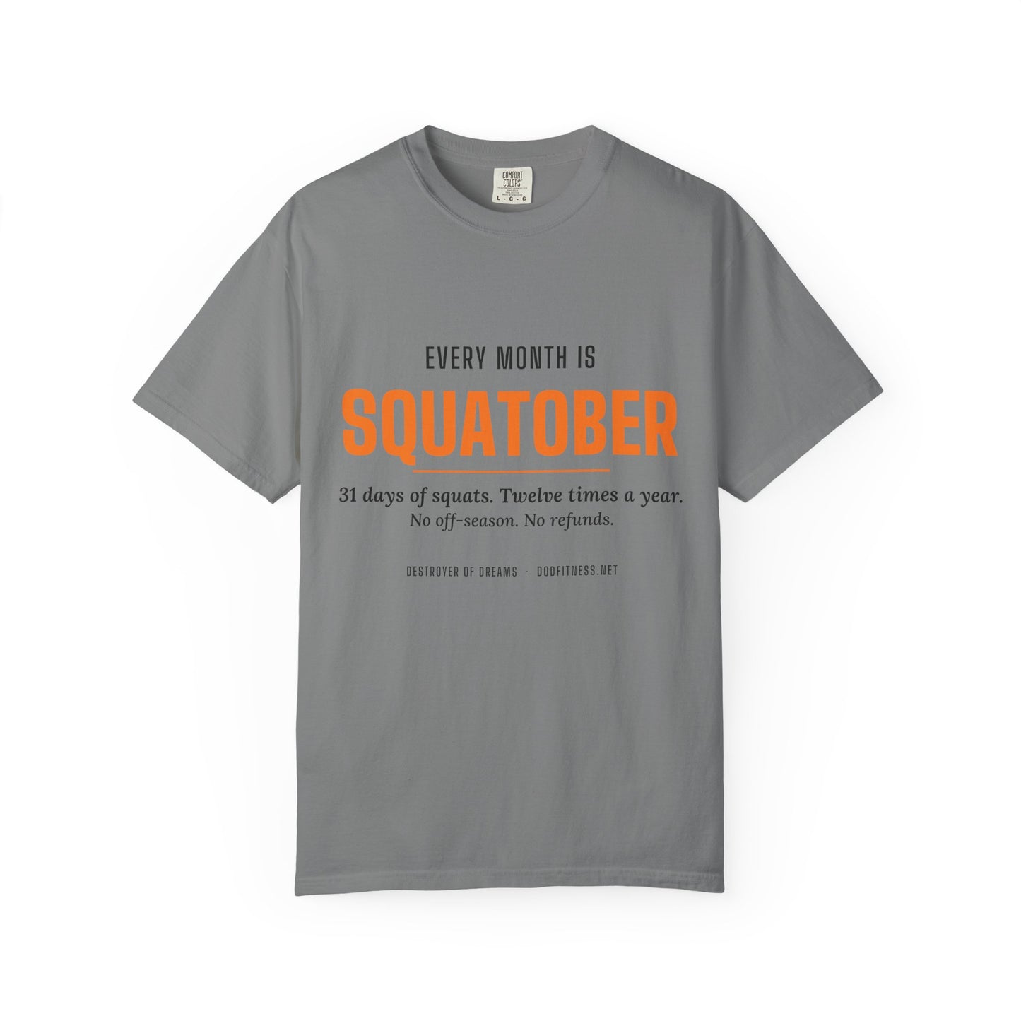 DoD Fitness - Squatober Men's Tee