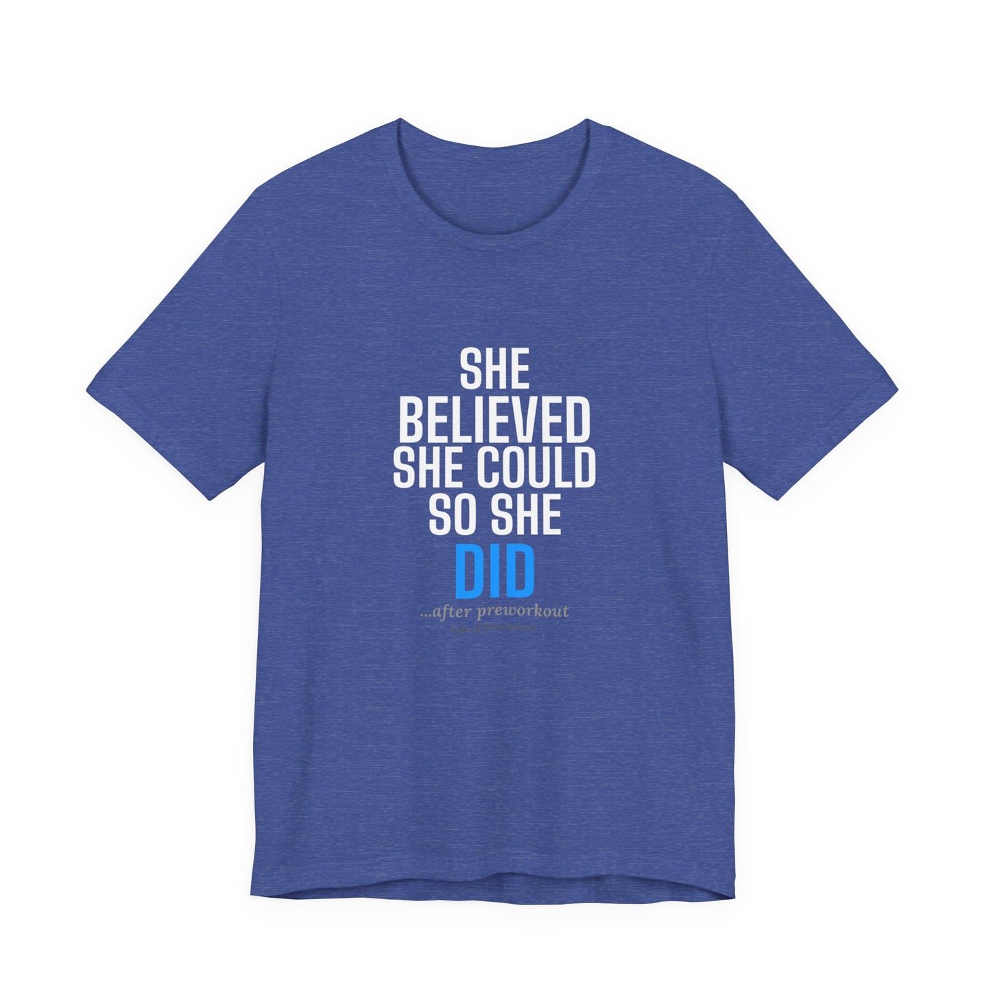 DoD Fitness - She Believed Tee