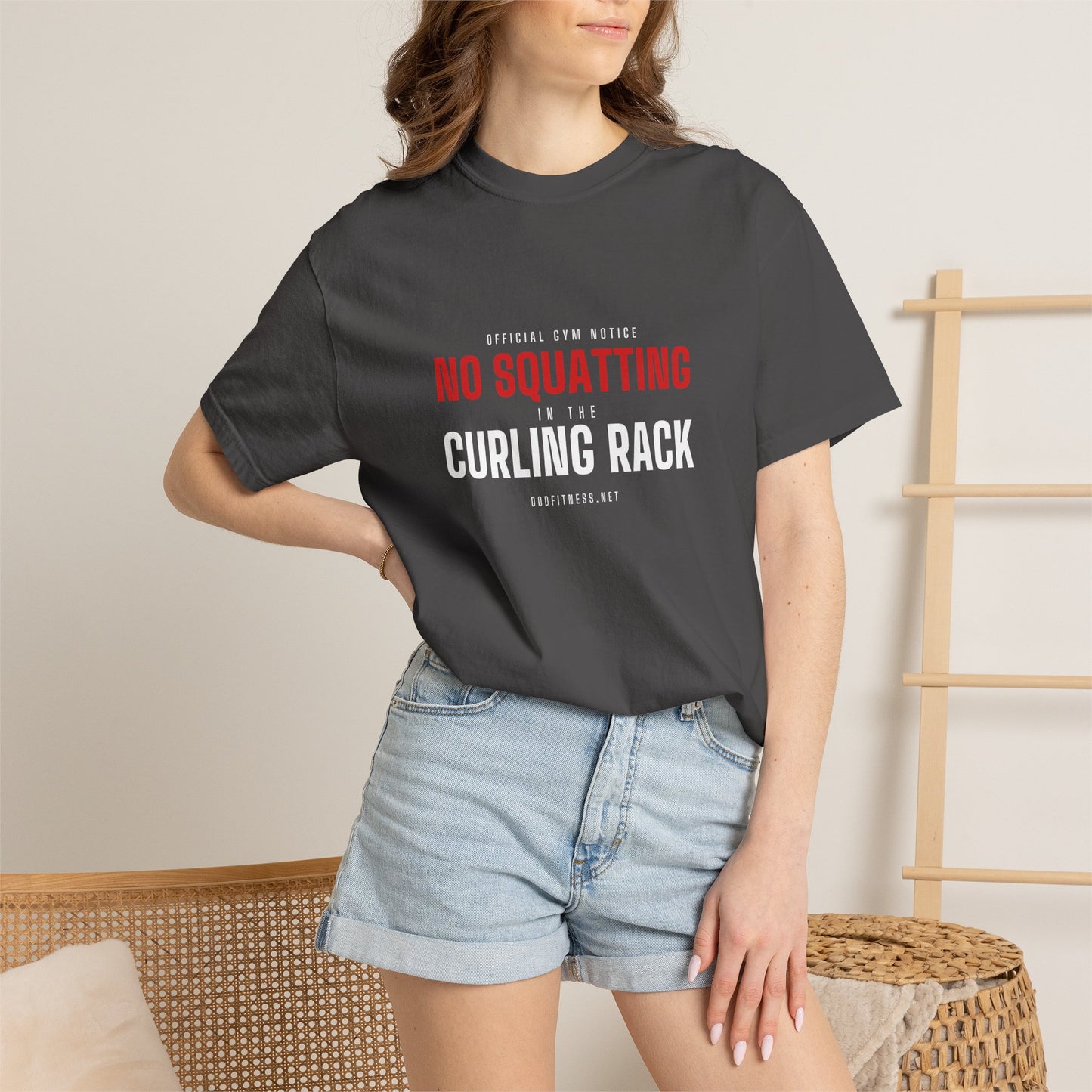 DoD Fitness - Curling Rack Men's Tee