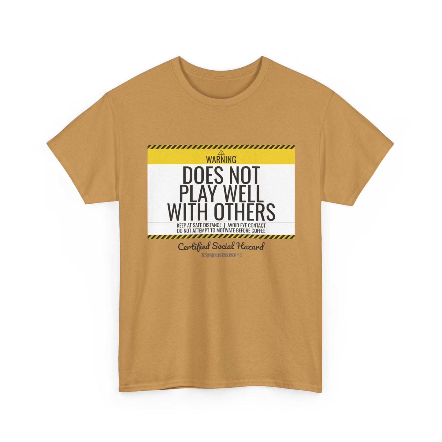 DoD Fitness - Warning Label Women's Tee