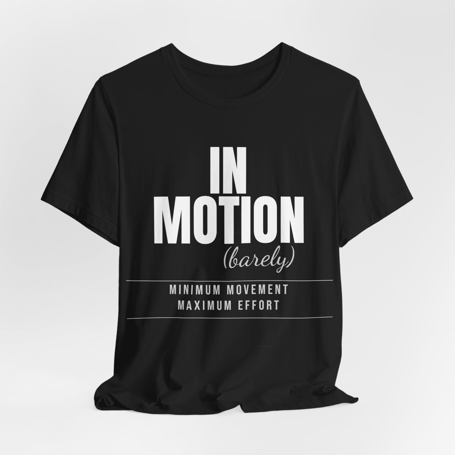 DoD Fitness - In Motion - Barely Moving Men's Tee