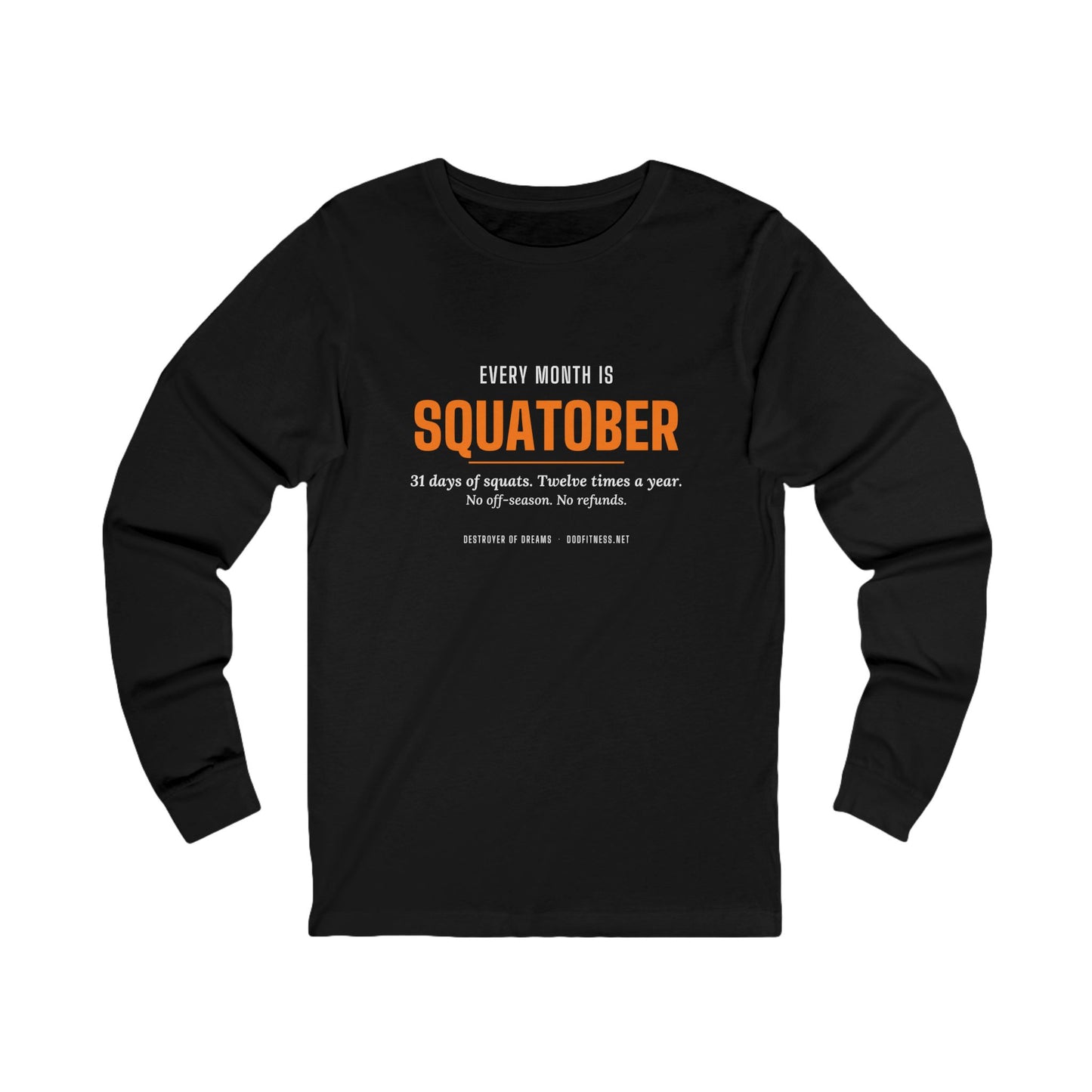 DoD Fitness - Squatober Long Sleeve