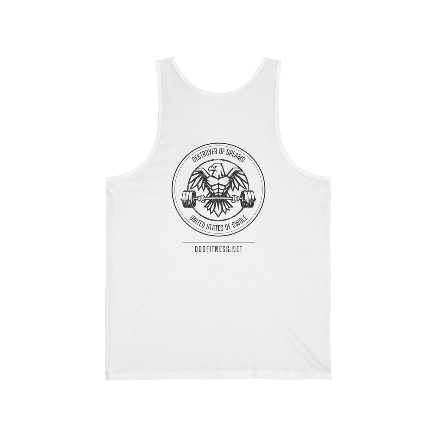 DoD Fitness - No Squatting Texting Rack Men's Tank