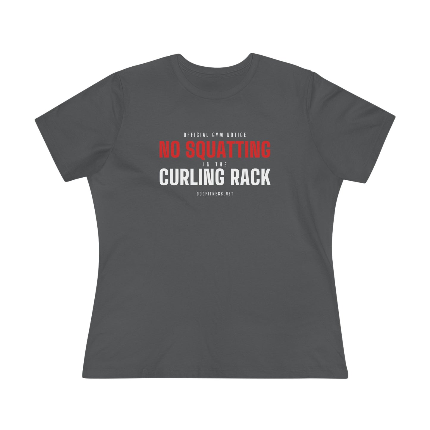 DoD Fitness - Curling Rack Women's Tee