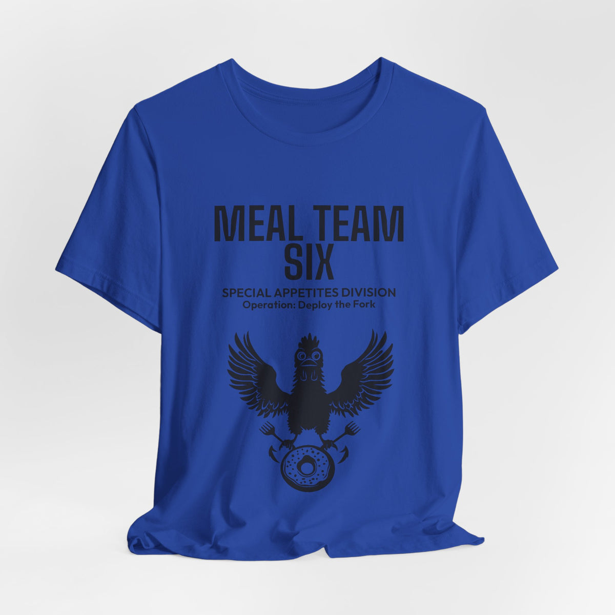MEAL Team 6 - Deploy the Fork men's tee - funny gym shirt by DoD Fitness