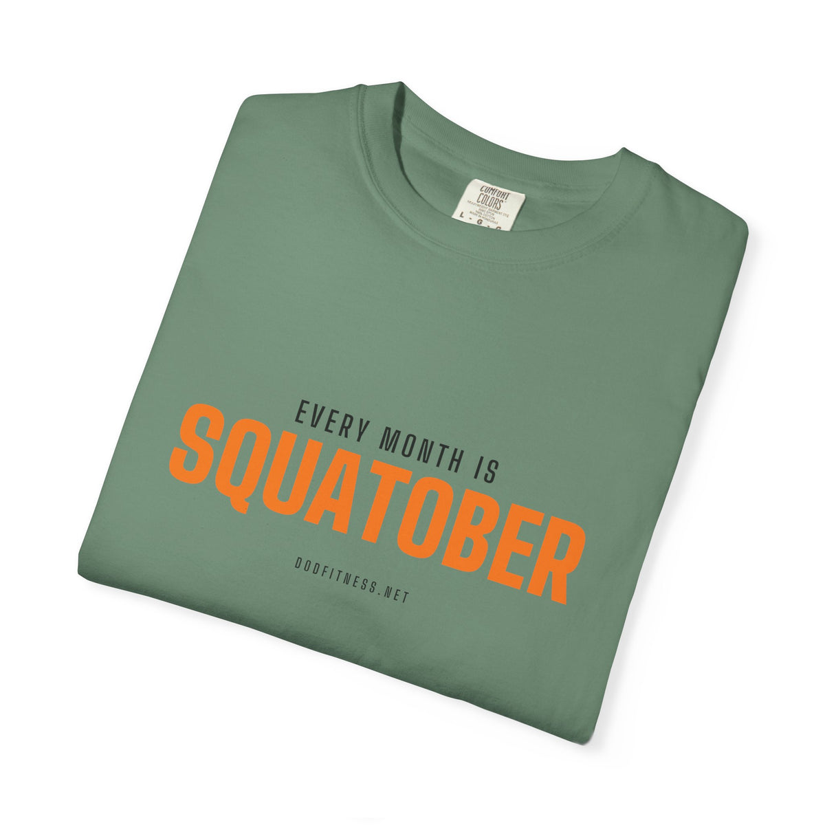 Squatober men's tee - funny gym shirt by DoD Fitness