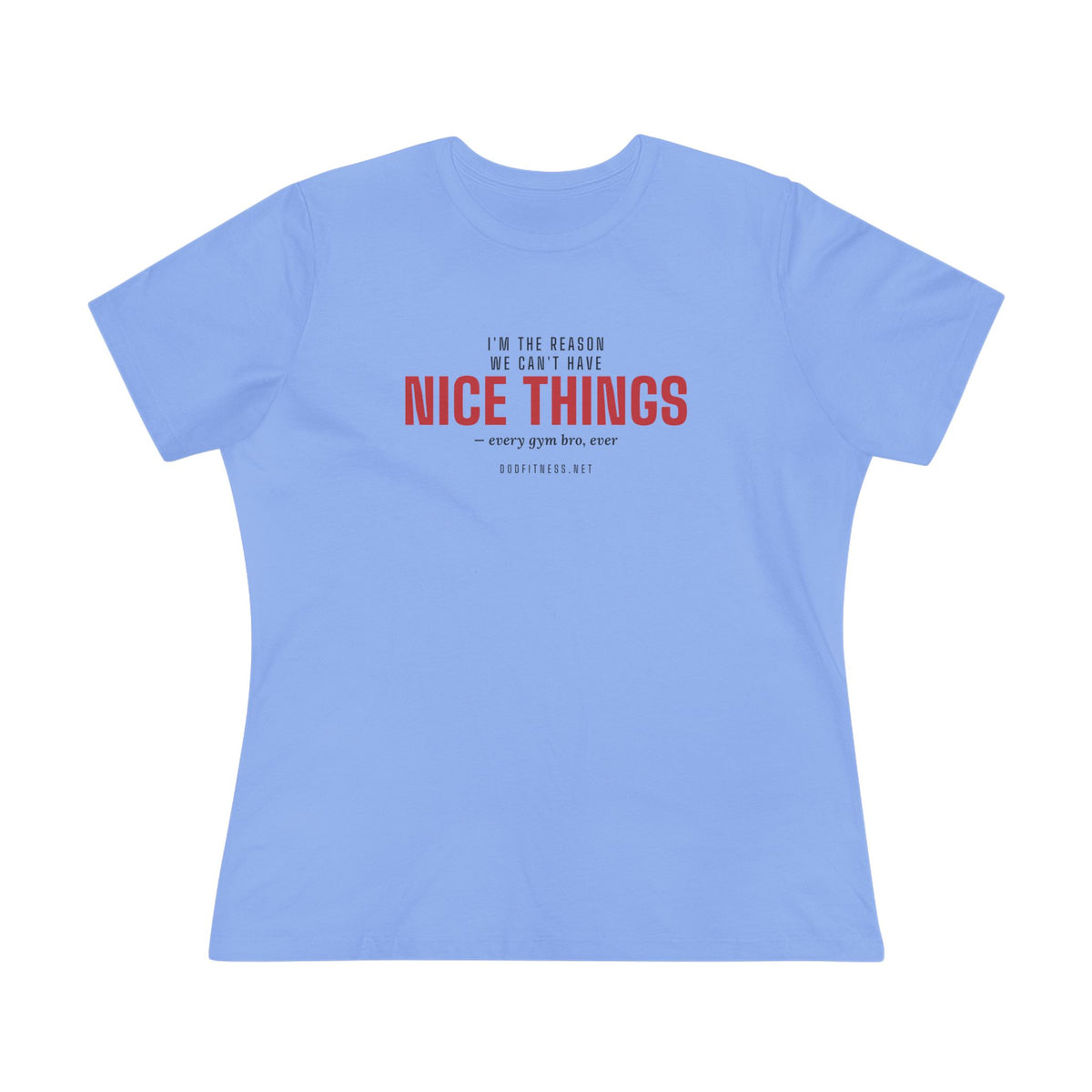 DoD Fitness - Nice Things Women's Tee